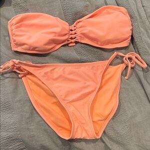 Xhilaration Coral Bikini Set